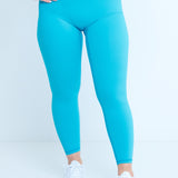 Essentials Legging - Cyan