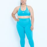 Essentials Legging - Cyan