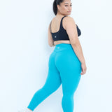 Essentials Legging - Cyan