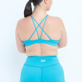 Limitless Sports Bra - Cyan