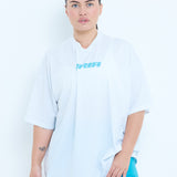 Essentials Bagger Tee - Cyan