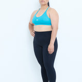 Limitless Sports Bra - Cyan