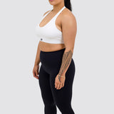 Essentials Halter Crop - Cloud