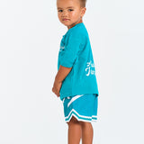 Junior Oversized Tee - Teal