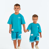 Junior Oversized Tee - Teal