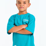 Junior Oversized Tee - Teal